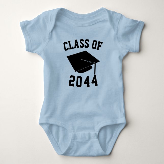 Customisable Class of 2044 Baby One-piece Bodysuit (Front)