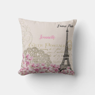 Customisable Classic Paris Motif Cushion