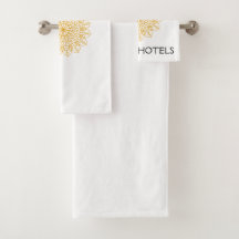 Customisable Classy Hotel Towels