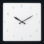 Customisable clock numbers<br><div class="desc">Wall Clock numbers customisable to your specifics.</div>