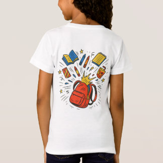 Customisable Clothing | Back to School T-Shirt