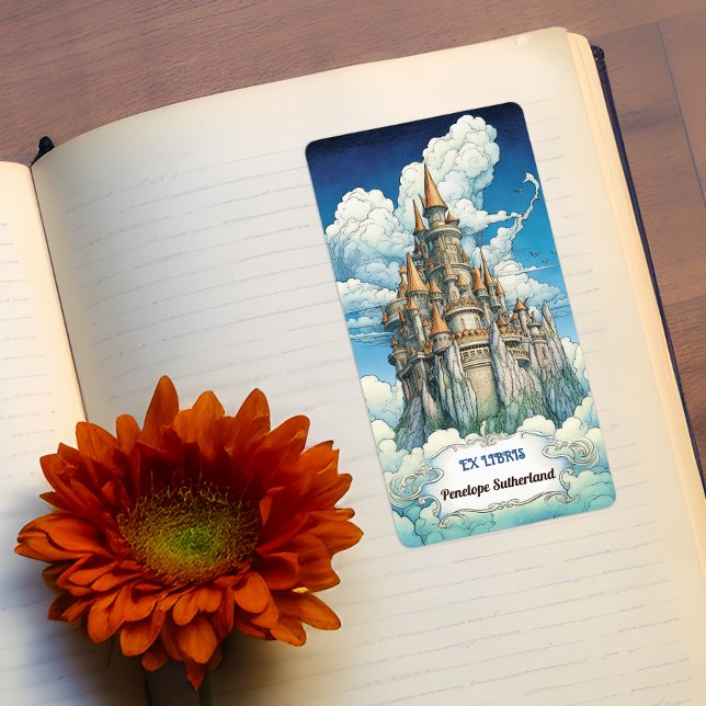 Customisable Cloud Castle Bookplate (Creator Uploaded)