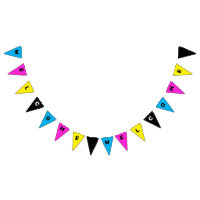 Customisable CMYK Welcome