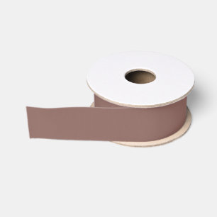Customisable Cognac Brown Grosgrain Ribbon
