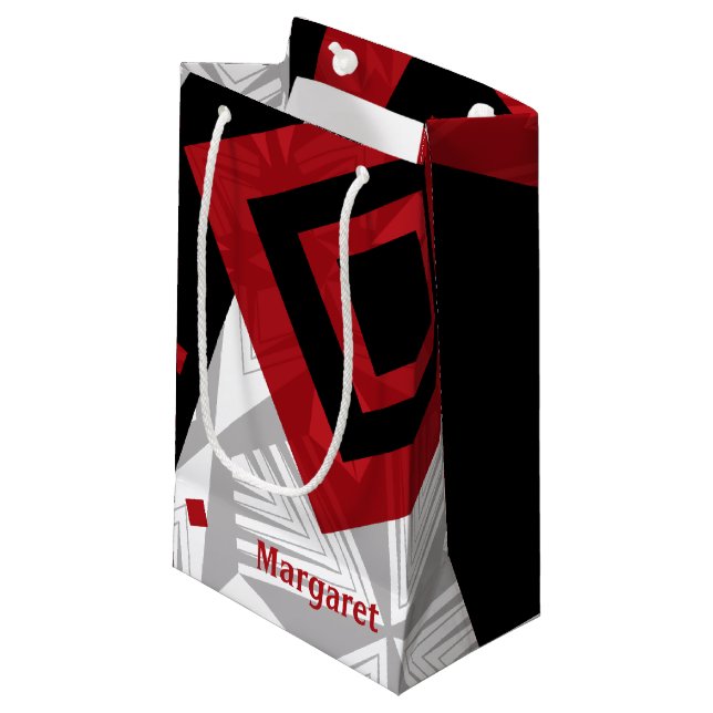 Customisable Colour Dance Small Gift Bag (Front Angled)