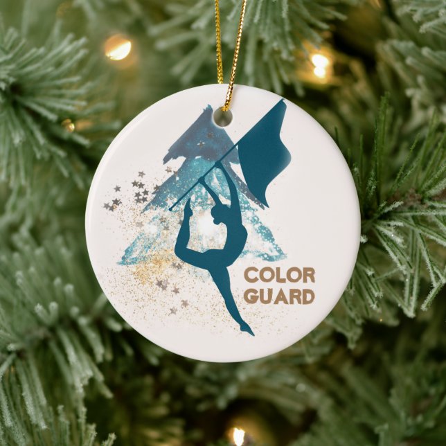 Customisable Colour Guard Ornament (Tree)