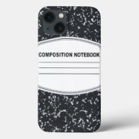 Customisable Composition Notebook iPad Case