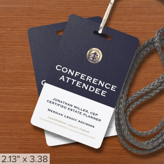 Customisable Conference Lanyard ID Badge (Creator Uploaded)
