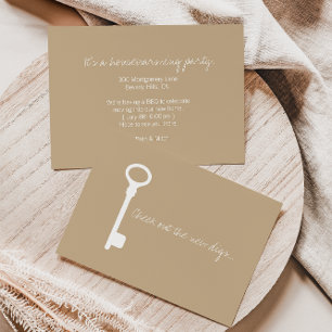 Customisable Cool Housewarming Party Invite