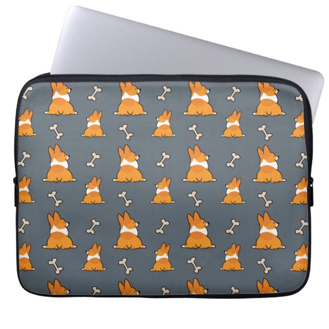 Customisable Corgi Butt Pattern Case | CorgiThings (Front)