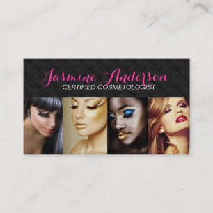 Customisable Cosmetologist Business Cards