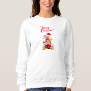 Customisable Cute Cockapoo Dog Yappy Christmas Sweatshirt