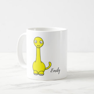 Customisable Cute Colourful Baby Dinosaurs Coffee Mug
