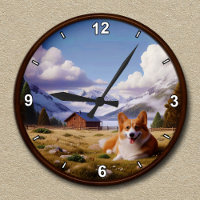 Customisable Cute Corgi Scenic Background