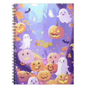 Customisable Cute Halloween  Notebook