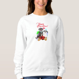 Customisable Cute Shih Tzu Dog Yappy Christmas Sweatshirt
