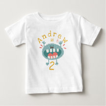 Customisable Cute Teal Monster