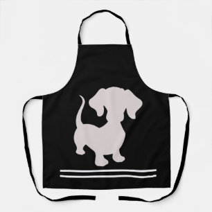 Customisable Dachshund Art Kitchen Chef Aprons