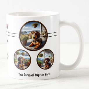 Customisable Dachshund Puppy Coffee Mug