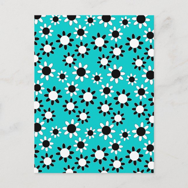 Customisable Daisies Postcard (Front)