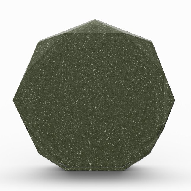 Customisable Dark Moss Noise Photo Block (Front)