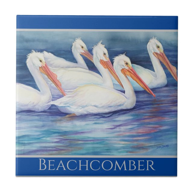 Customisable Decorative Ceramic Tile (Front)