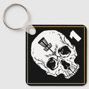Customisable Disc Golf Bag Tag Key Ring