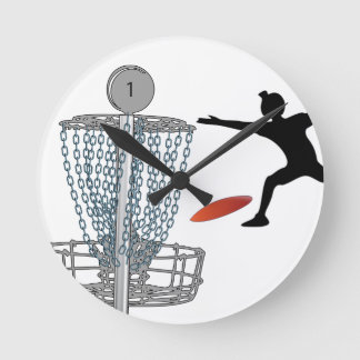 Customisable Disc Golf Throw Wall Clock