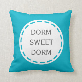 Customisable Dorm Sweet Dorm Throw Pillow