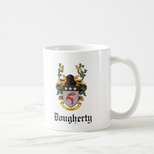 Customisable Dougherty Coat of Arms Coffee Mug