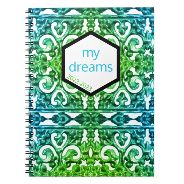 Customisable Dream Diary Notebook (Front)