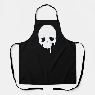 Customisable Dripping Skull Apron