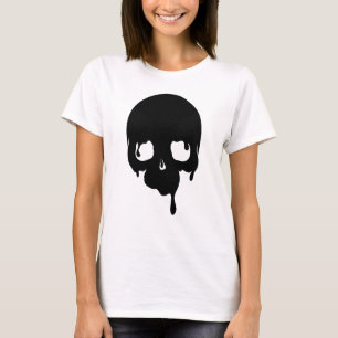 Customisable Dripping Skull T-Shirt