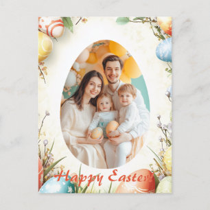 Customisable 🐇Egg-squisite Easter Memories Holiday Postcard