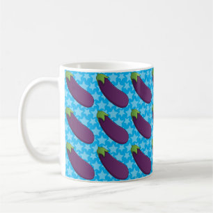 Customisable Eggplant Coffee Mug