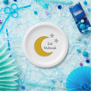 Customisable Eid Paper Plates