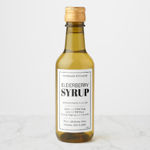 Customisable Elderberry Syrup Label ZEB_04b