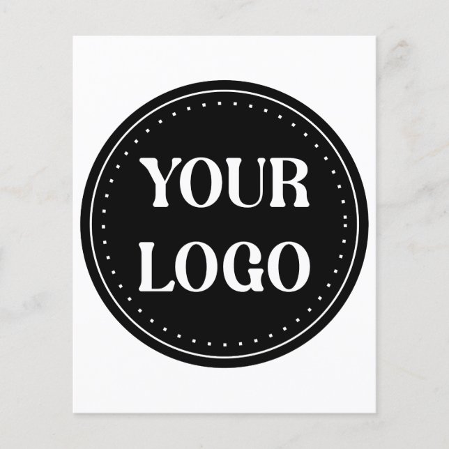 Customisable, elegant, bold & refined flyer (Front)