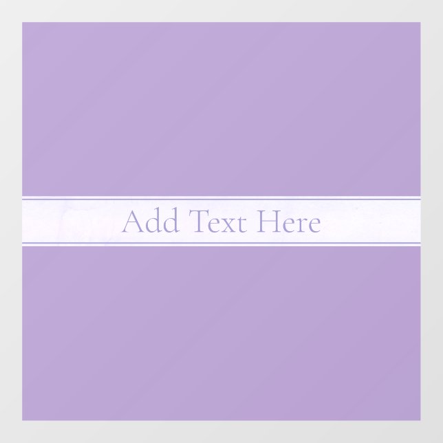 Customisable Elegant Light Lavender Purple (Sheet)