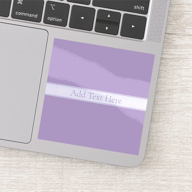 Customisable Elegant Light Lavender Purple (Detail)