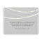 Customisable Elegant Light Strings Enclosure Card