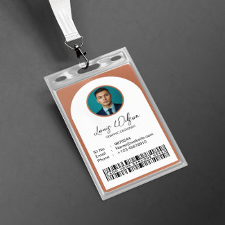 Customisable Employee ID  Badge
