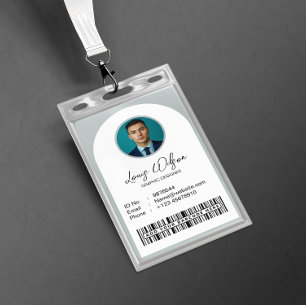 Customisable Employee ID  Badge