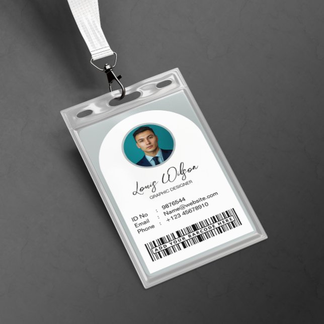 Customisable Employee ID  Badge (Creator Uploaded)