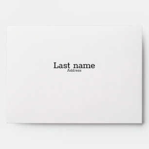 Customisable envelope