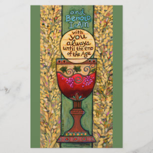 Customisable Eucharist card, multi-use