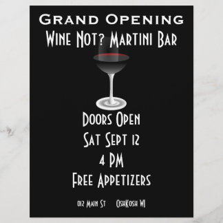 Customisable Event for Grand Opening Flyer