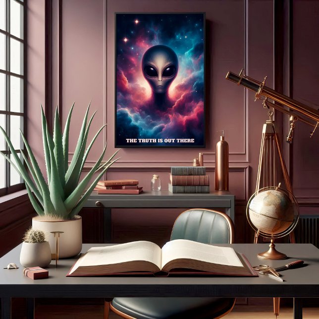 Customisable Extraterrestrial Life-form Poster (Creator Uploaded)