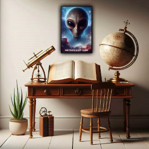 Customisable Extraterrestrial Life-form Poster