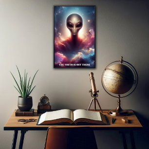 Customisable Extraterrestrial Life-form Poster